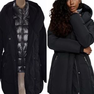 Noize Black and Silver Ski & Snow Jacket